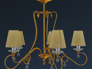 Chandelier AltaModa GUL10 3Dモデル