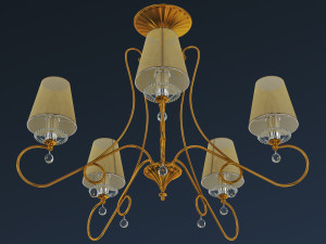 Chandelier AltaModa GUL10 3Dモデル