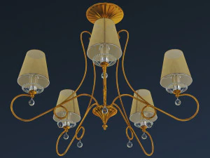 Chandelier AltaModa GUL10 3D Model