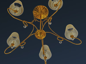 Chandelier AltaModa GUL10 3Dモデル