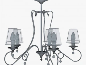 Chandelier AltaModa GUL10 3D Model