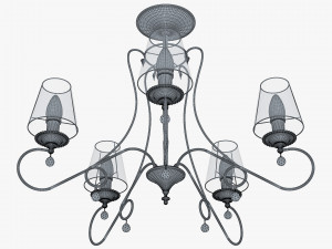 Chandelier AltaModa GUL10 3Dモデル