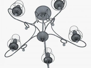Chandelier AltaModa GUL10 3D Model