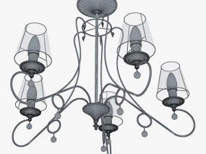 Chandelier AltaModa GUL10 3D Model