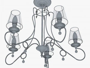 Chandelier AltaModa GUL10 3D Model