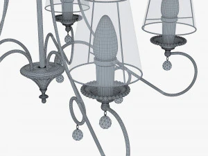 Chandelier AltaModa GUL10 3D Model