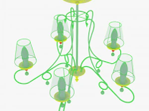 Chandelier AltaModa GUL10 3D Model