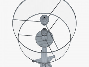Vanity Floor Lamp 3D Model
