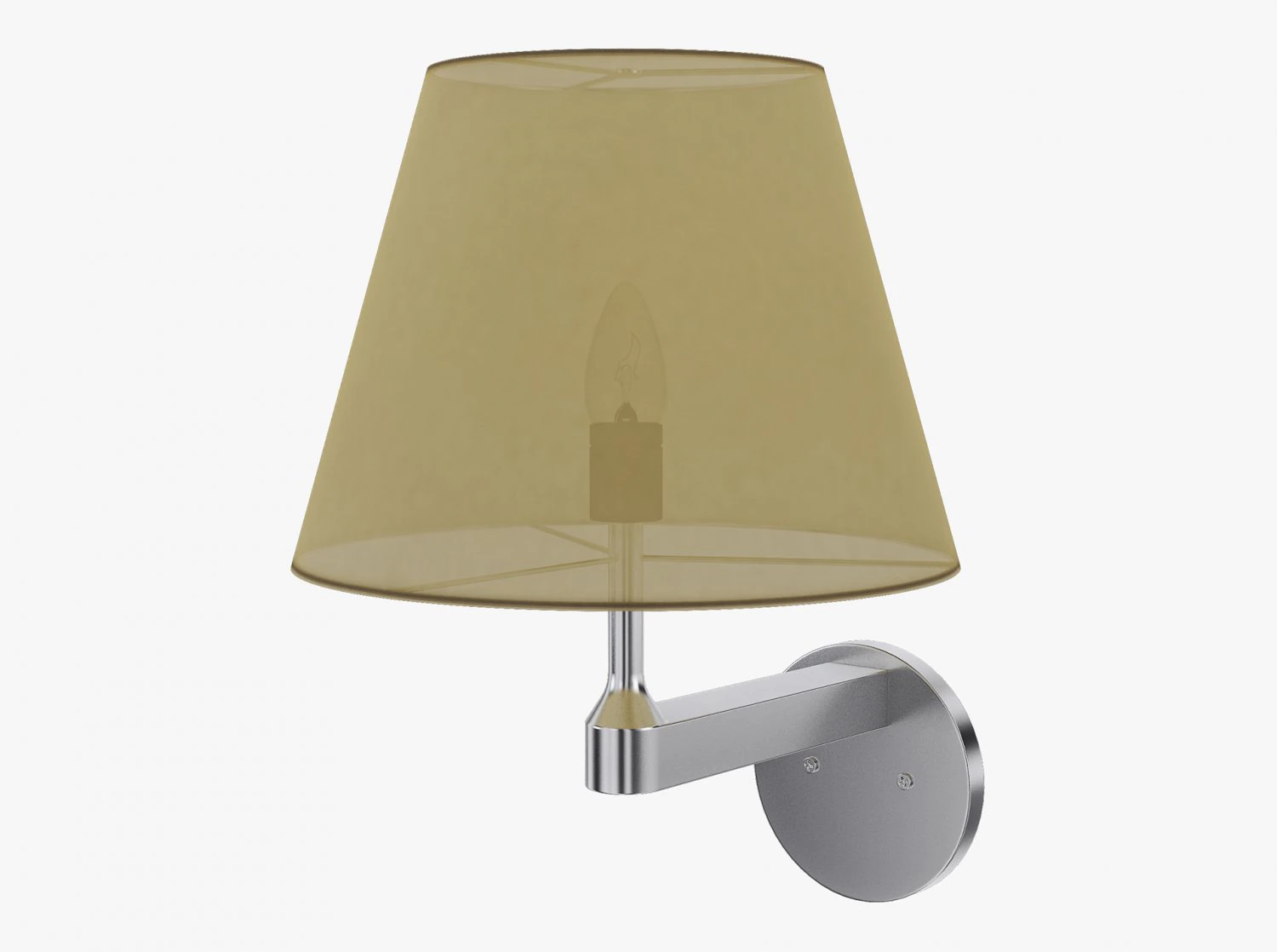 Wall Sconce v 1 3D Model .c4d .max .obj .3ds .fbx .stl .blend 
