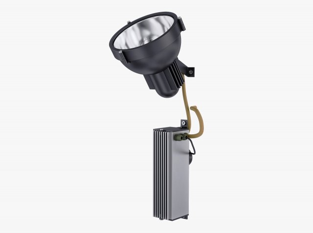 Floodlight v 1 Model 3D .c4d .max .obj .3ds .fbx .stl .blend 