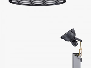 Floodlight and Indirect Reflector v 1 3D Model
