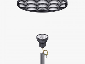 Floodlight and Indirect Reflector v 1 3D मॉडल