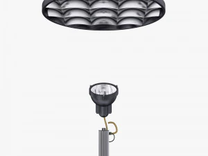 Floodlight and Indirect Reflector v 1 3D Model