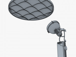 Floodlight and Indirect Reflector v 1 3D मॉडल