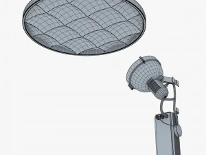 Floodlight and Indirect Reflector v 1 3D Model