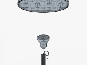 Floodlight and Indirect Reflector v 1 3D Model