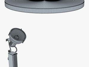 Floodlight and Indirect Reflector v 1 3D Model