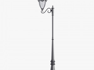 Vintage Streetlight v 1 3D Model