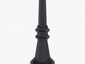 Vintage Streetlight v 1 3D Model