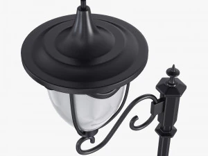 Luz de rua vintage v 1 Modelo 3D