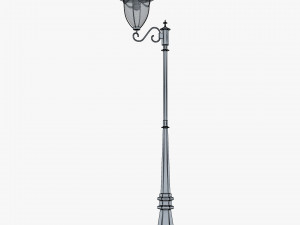 Vintage Streetlight v 1 3D Model
