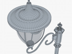 Vintage Streetlight v 1 3D Model