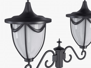 Vintage Streetlight v 2 3D Model
