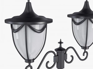 Vintage Streetlight v 2 3D Model