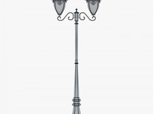 Vintage Streetlight v 2 3D Model