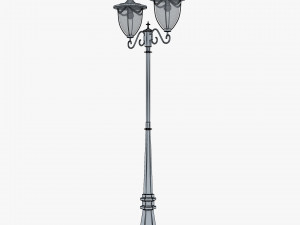 Vintage Streetlight v 2 3D Model