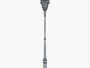 Vintage Streetlight v 2 3D Model