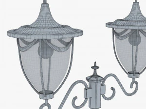 Vintage Streetlight v 2 3D Model