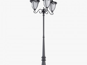 Vintage Streetlight v 3 3D 模型