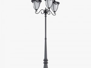 Vintage Streetlight v 3 3D Model