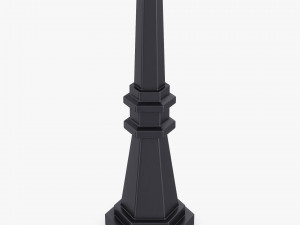 Vintage Streetlight v 3 3D 模型
