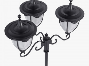 Vintage Streetlight v 3 3D 模型