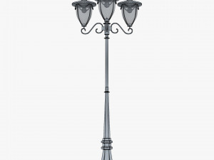 Vintage Streetlight v 3 3D 模型