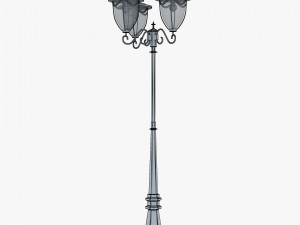 Vintage Streetlight v 3 3D 模型