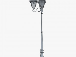 Vintage Streetlight v 3 3D 模型
