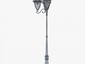 Vintage Streetlight v 3 3D Model