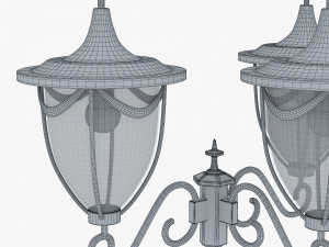 Vintage Streetlight v 3 3D 模型