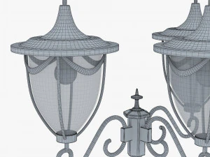 Vintage Streetlight v 3 3D Model
