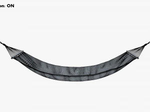 Hammock v 1 3D Model