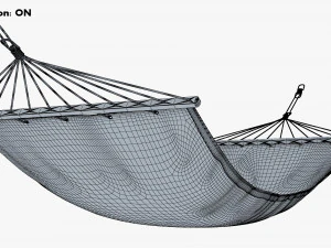 Hammock v 1 3D Model