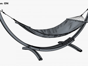 Hammock v 2 3Dモデル
