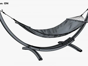 Hammock v 2 3D Model