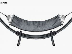 Hammock v 2 3Dモデル