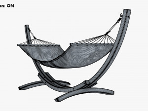 Hammock v 2 3Dモデル