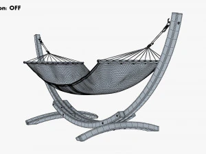 Hammock v 2 3D Model
