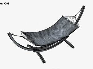 Hammock v 2 3D Model